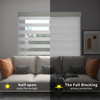 Blindify Motorized Zebra Blinds Electric Smart Blackout Horizontal Shades For Windows Diy Alexa Google Home Control - Blinds, Shades &amp; Shutters - AliExpress