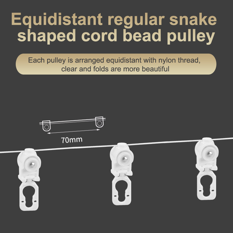 matter intelligent curtain motor curtain rail set