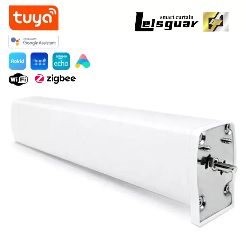 Tuya Home Hotel Electric Curtain Motor Supports Alexa Google Voice Smart Control