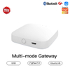 Tuya Smart ZigBee3.0 Bluetooth WIFI 3-in-1 Multimode Application Control Wireless Gateway
