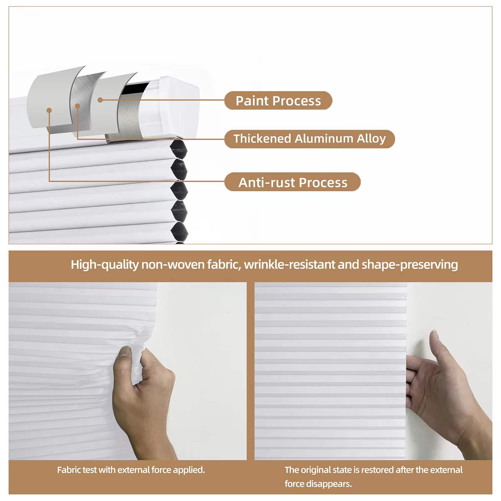 BERISSA Window Blinds Blackout Cordless Cellular Shades, Custom Size,Honeycomb Blinds for Window| | - AliExpress