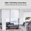 A-OK AM25 Tuya zigbee Smart RF433Tubular Motor DC Roller Blinds Shutter Li Battery Curtain Motor for 38mm Tube Alexa Google Home