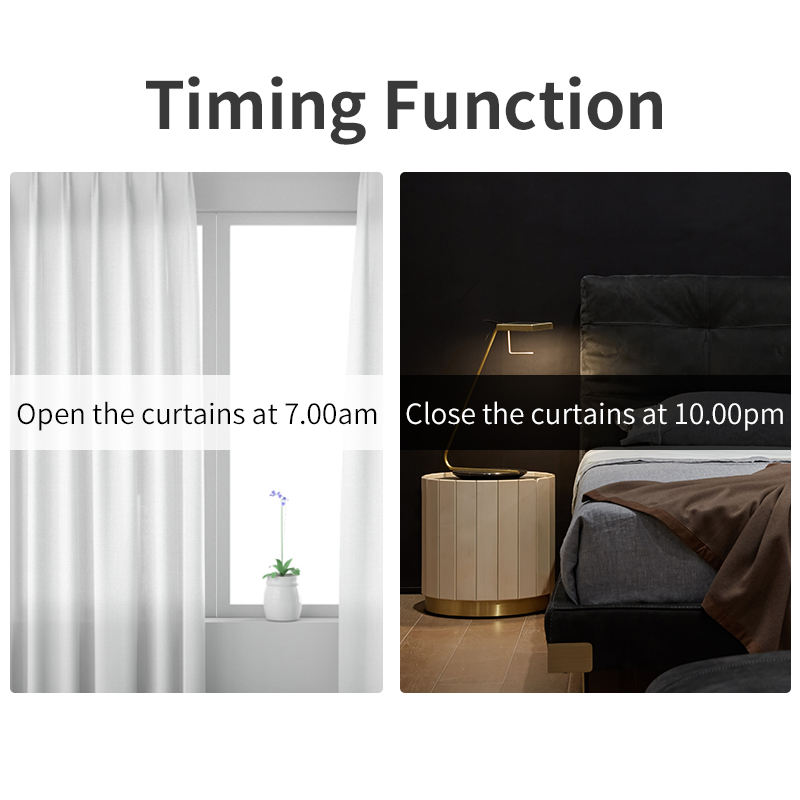 Tuya Smart 3rd Generation Shorter WiFi Electric Motor S Wave Ripple Fold Curtain Track Cornice Rail Alexa Alice Voice| | - AliExpress