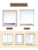 Leisguar Automatic Curtain Motorized Roller Blinds Tuya Smart Home Wifi Remote Control Rolling Shutter
