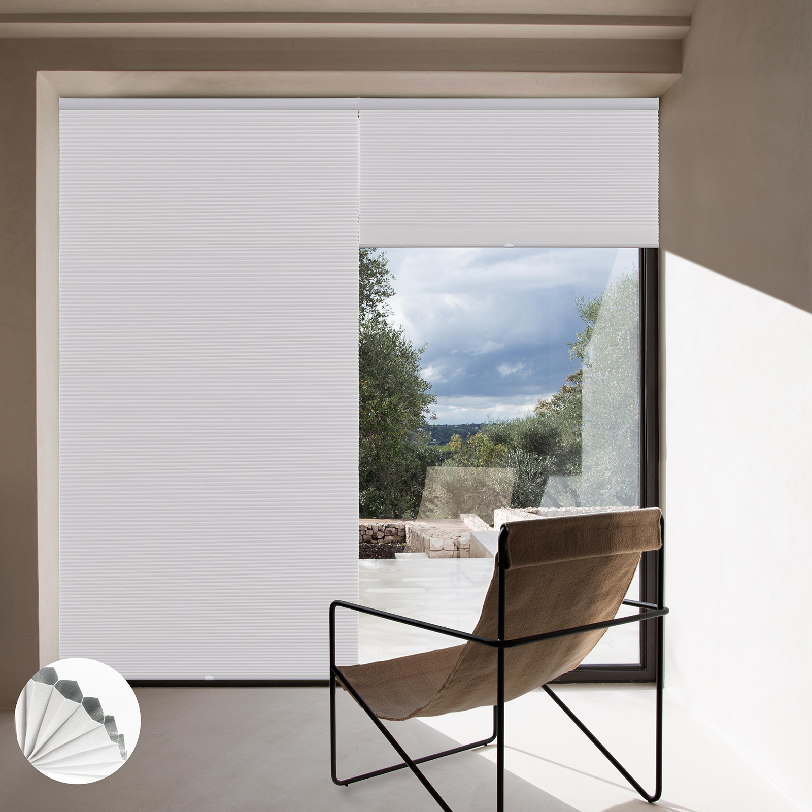 BERISSA Window Blinds Blackout Cordless Cellular Shades, Custom Size,Honeycomb Blinds for Window| | - AliExpress