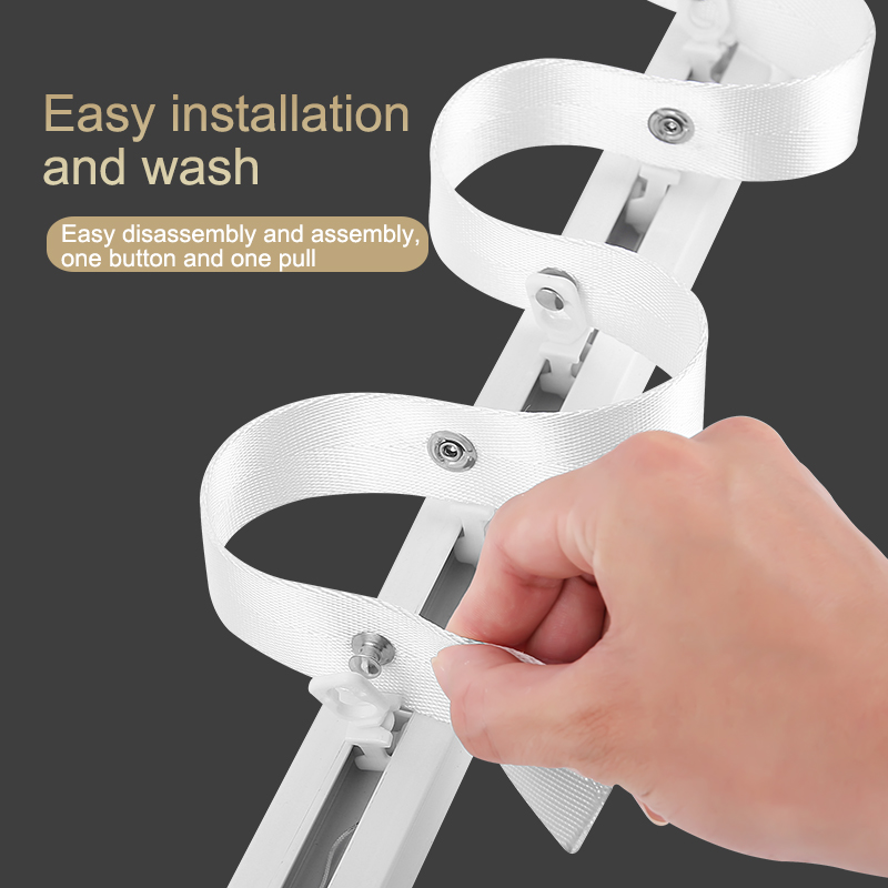 Tuya Smart 3rd Generation Shorter WiFi Electric Motor S Wave Ripple Fold Curtain Track Cornice Rail Alexa Alice Voice| | 