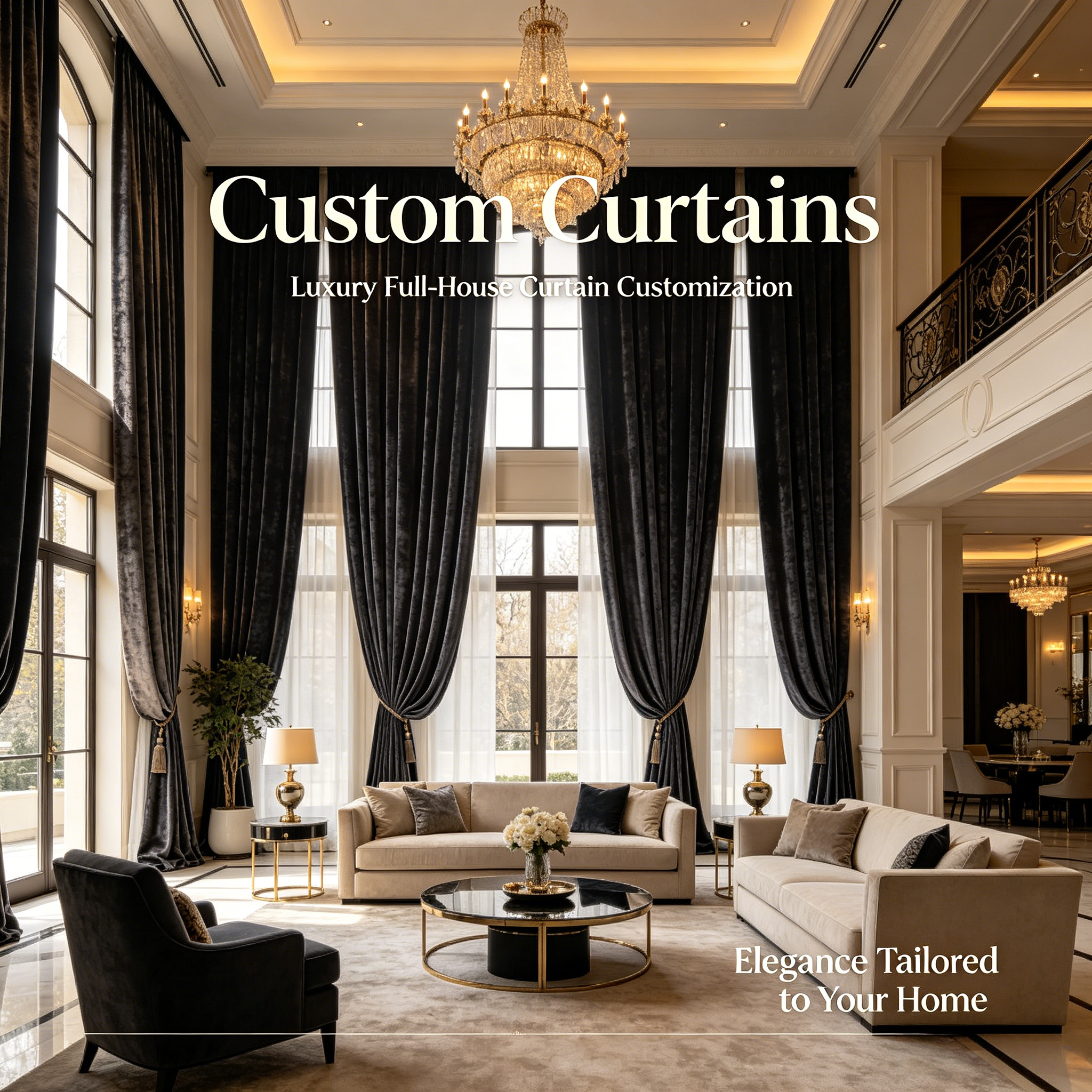 Customized Curtains for The Entire House