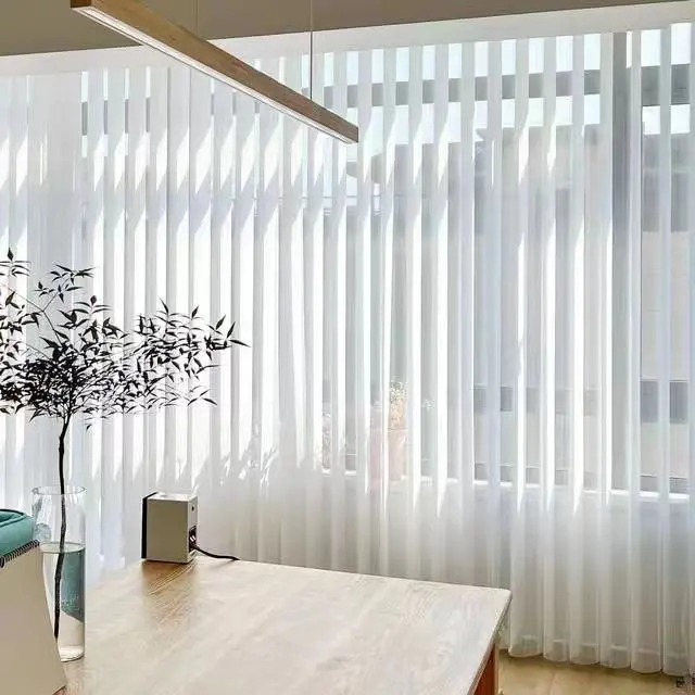Boutique Dreamlike blinds curtain dream straight screen curtain living room balcony bedroom track roller electric curtain