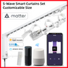 matter intelligent curtain motor curtain rail set