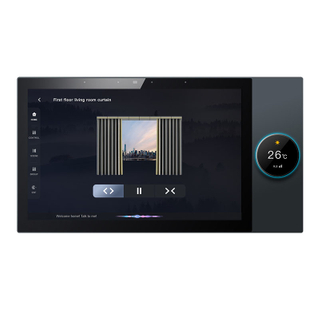 Leisguar 10-inch Tuya Intelligent Home Central Control Screen Is Equipped with A Zigbee Gateway.