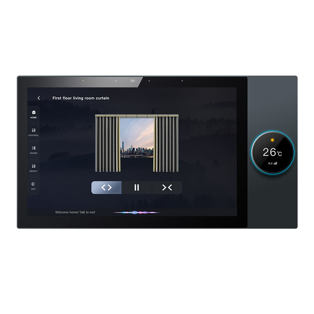 Leisguar 10-inch Tuya Intelligent Home Central Control Screen Is Equipped with A Zigbee Gateway.