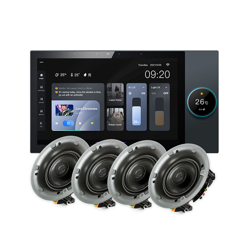 Leisguar 10-inch Tuya Intelligent Home Central Control Screen Is Equipped with A Zigbee Gateway.
